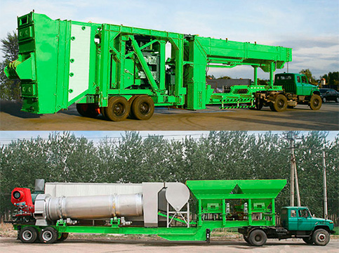 Мобильный АБЗ Ca-Long CLY-2000 в Пустошке
